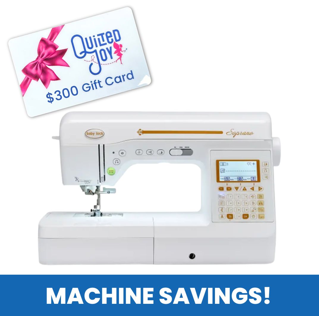 Baby Lock Soprano Sewing and Quilting Machine with digital display