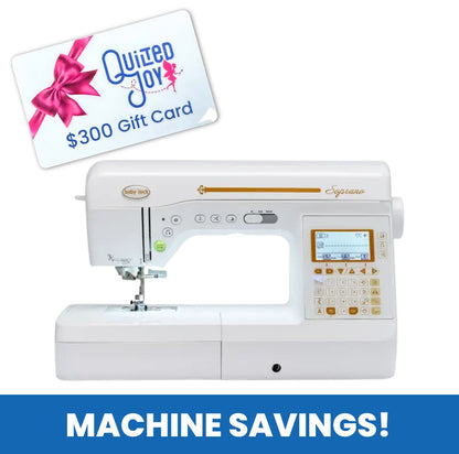 Baby Lock Soprano Sewing and Quilting Machine with digital display