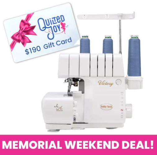 Baby Lock Victory Serger Machine GC