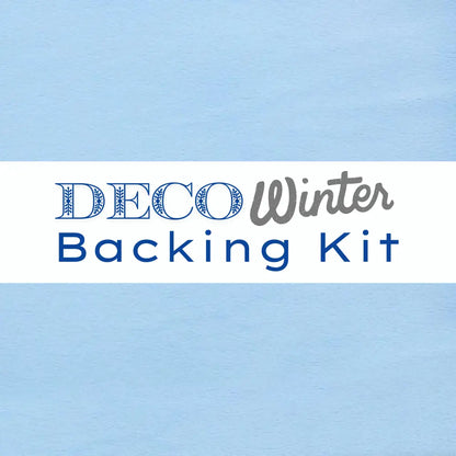 Deco Winter Backing Kit 90" Extra Wide Baby Blue Cuddle Product Photo