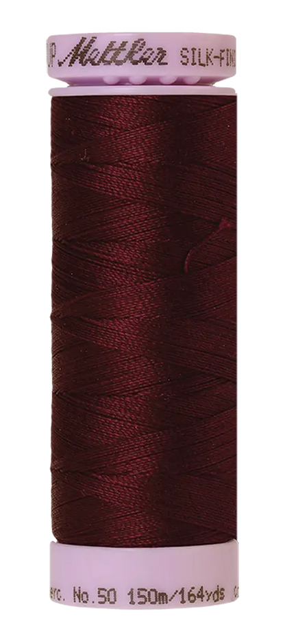 Mettler Cotton Silk Finish 50wt Beet Red