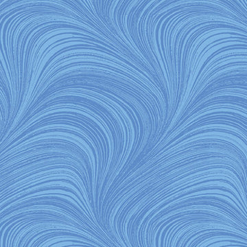 Wave Texture - Blue 108" Wide Quilt Backing Fabric - image 1 - wide quilt backing fabric for longarm quilting