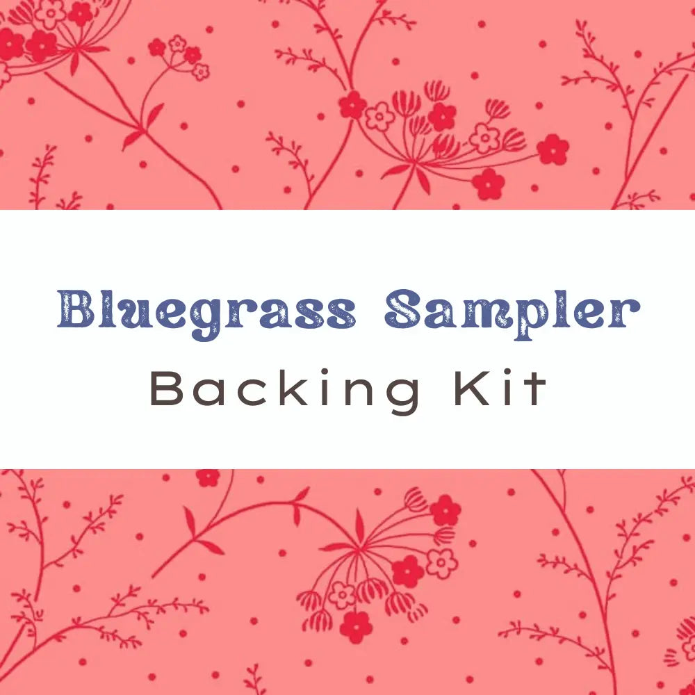 Bluegrass Sampler Backing Kit Pink Make a Wish