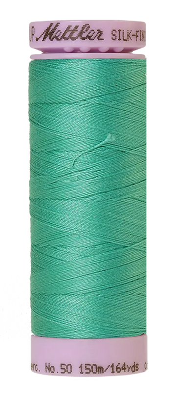 Mettler Cotton Silk Finish 50wt 150m Bottle Green