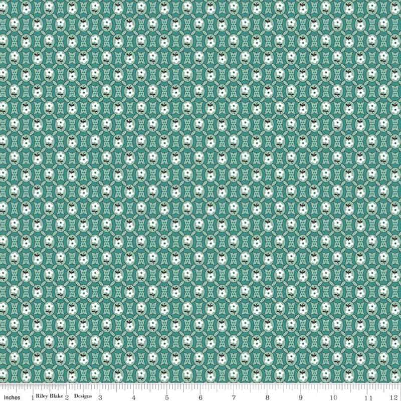 Prairie Pioneer Heirloom Sea Glass Fabric Yardage