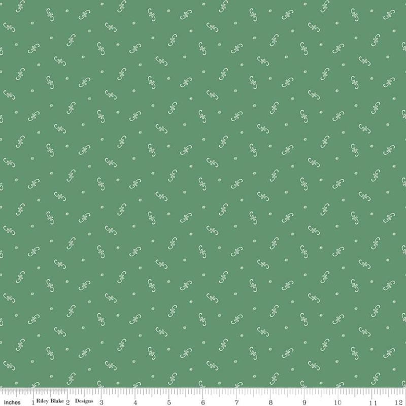 Prairie Fiddle Deep Alpine Fabric Yardage