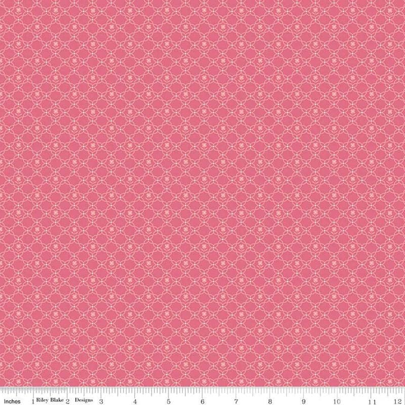 Home Town Park Tea Rose Fabric Yardage