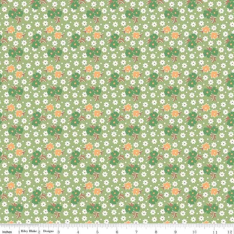 Home Town Sorenson Lettuce Fabric Yardage