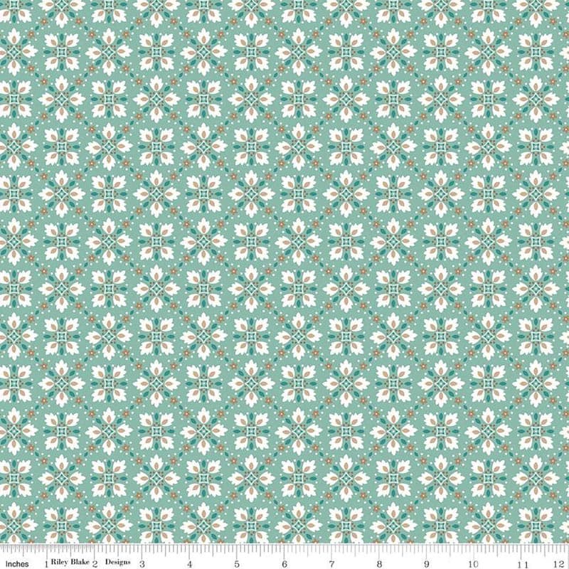 Home Town Hamilton Heirloom Sea Glass Fabric Yardage