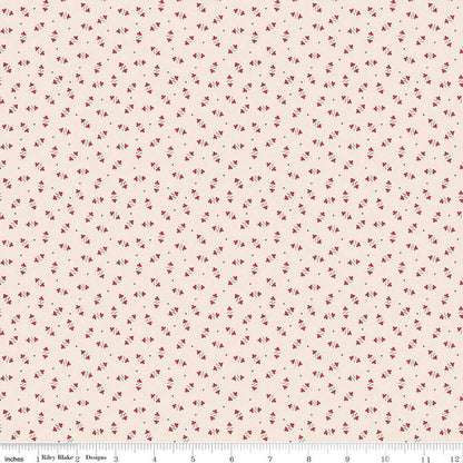 Autumn Posy Latte Fabric Yardage