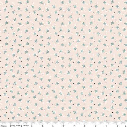 Autumn Sprig Latte Fabric Yardage