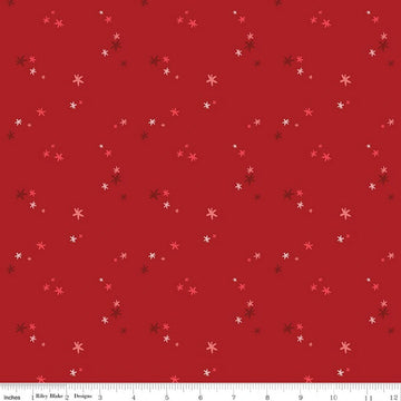Nutcracker Tradition Berry Christmas Magic Fabric Yardage - quilt fabric for sewing and quilting projects