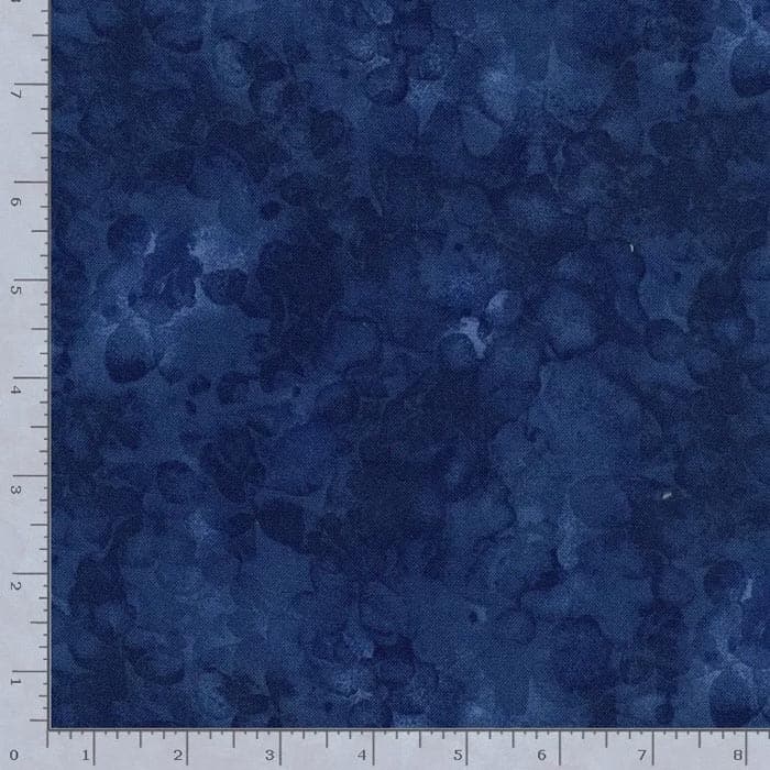 Watercolor Texture Denim Fabric Yardage