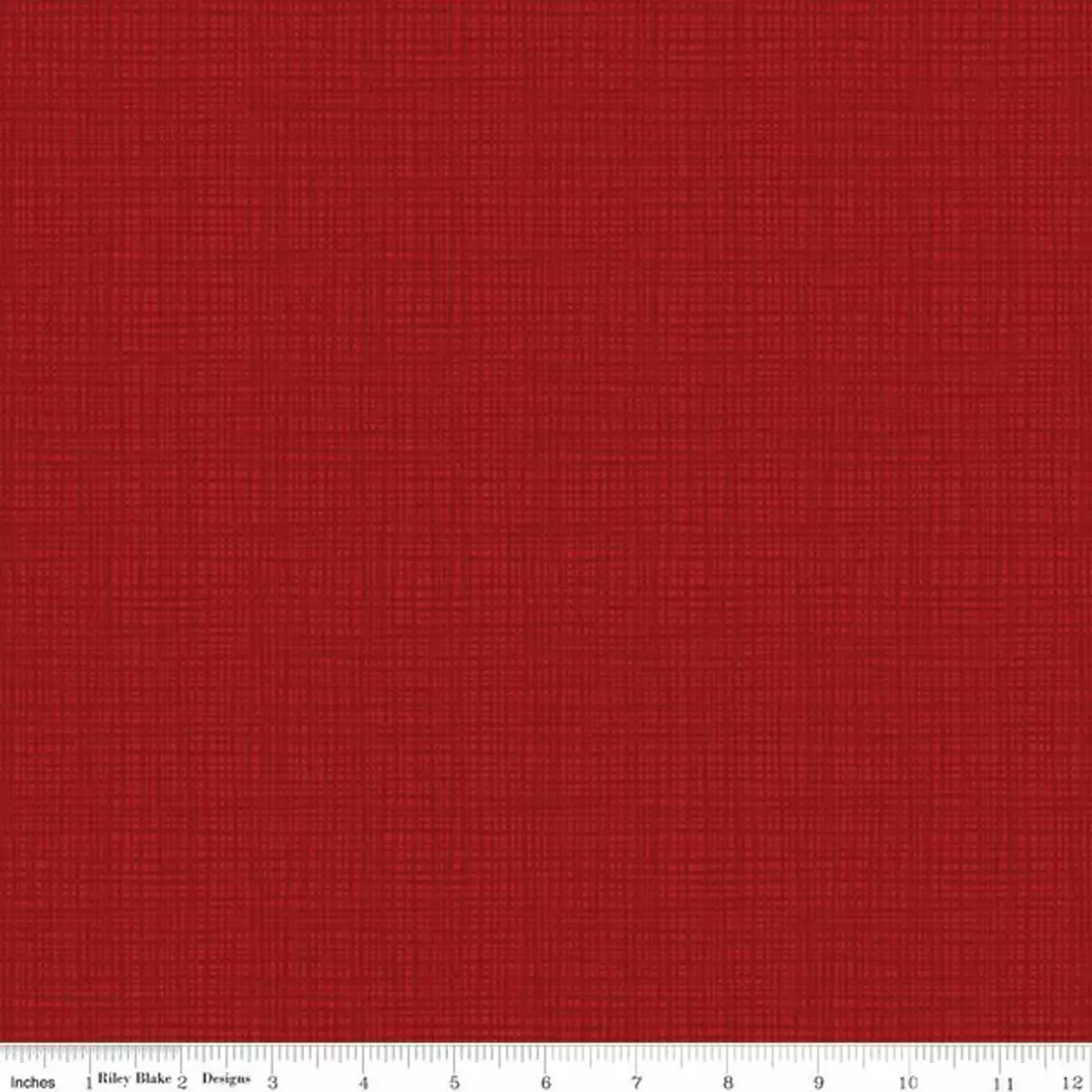 Texture Barn Red Fabric Yardage