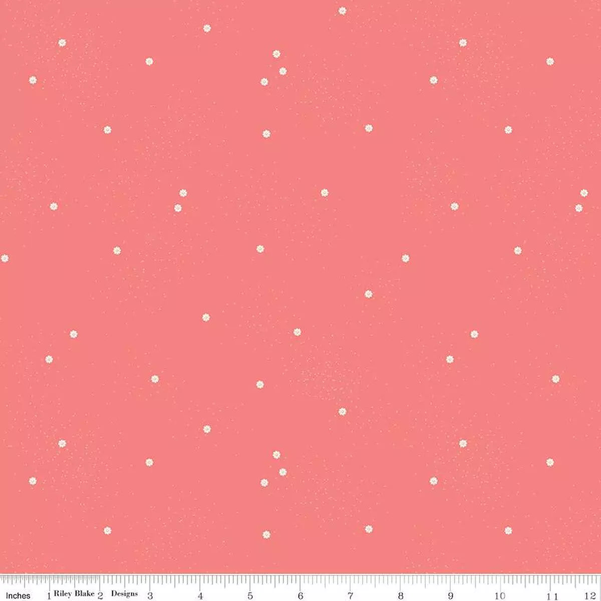 Dainty Daisy Lipstick Fabric Yardage