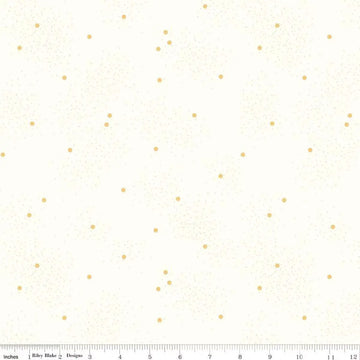 Dainty Daisy Honey on Cloud Fabric Yardage