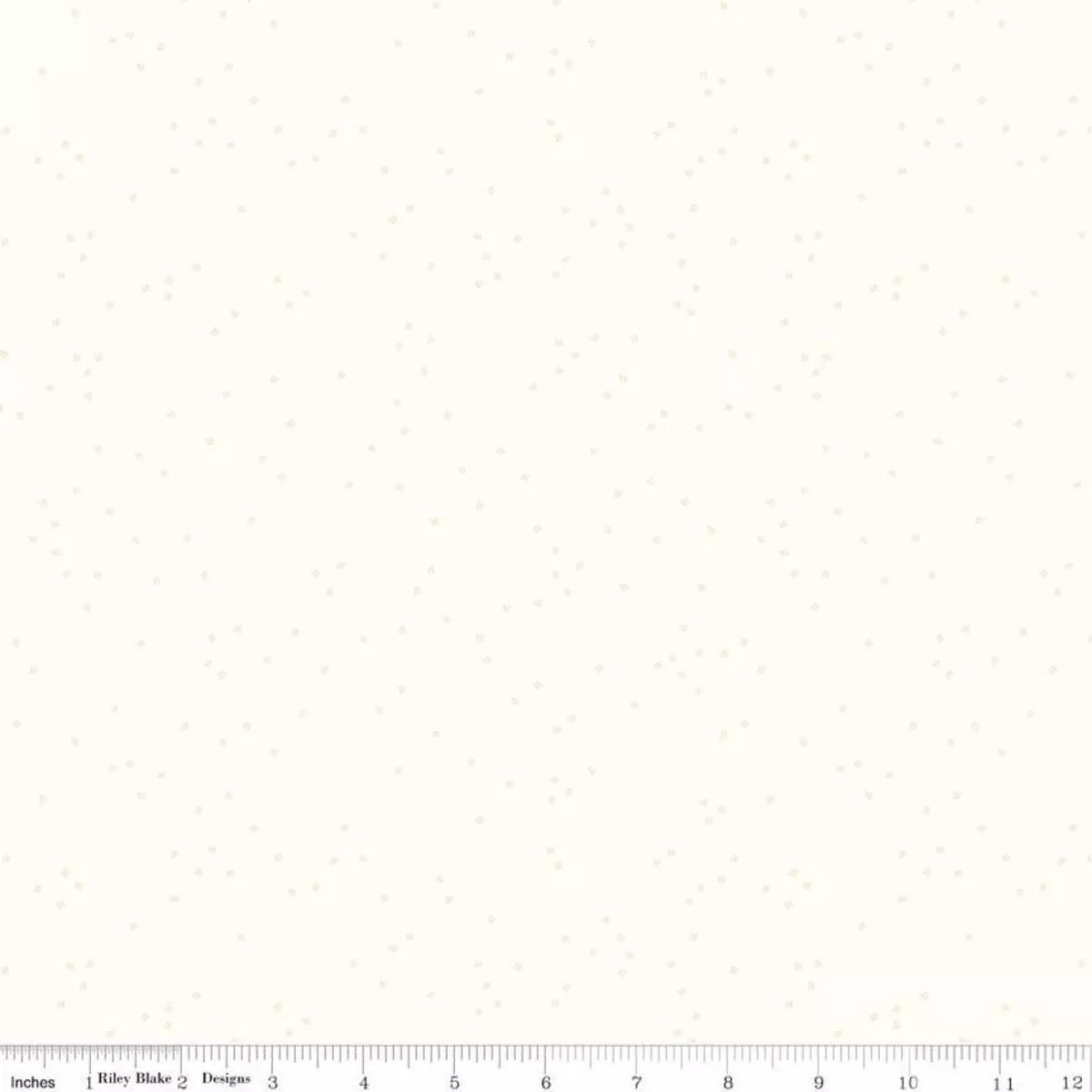 Blossom Tone-on-Tone Cream Fabric Yardage