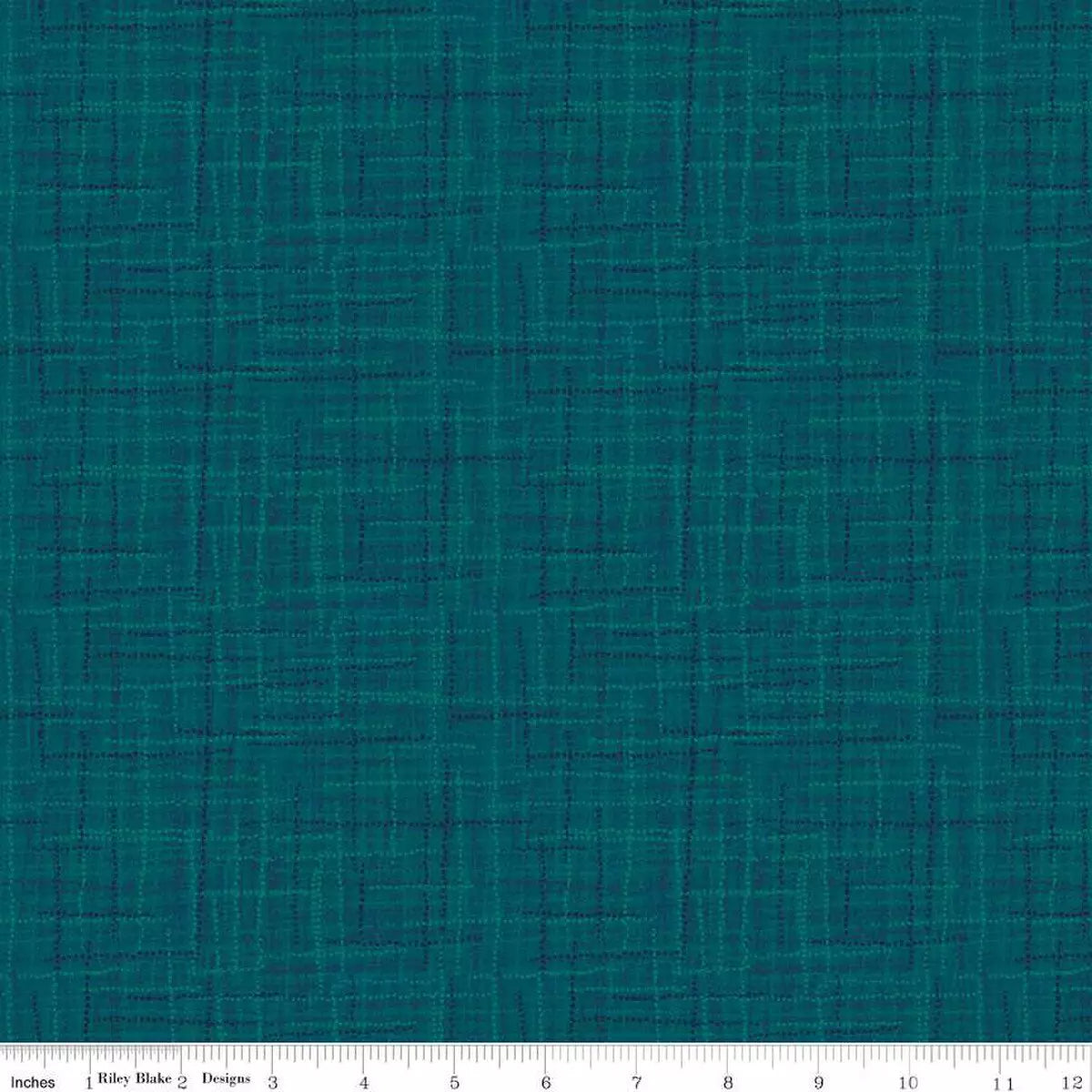 Grasscloth Deep Sea Fabric Yardage