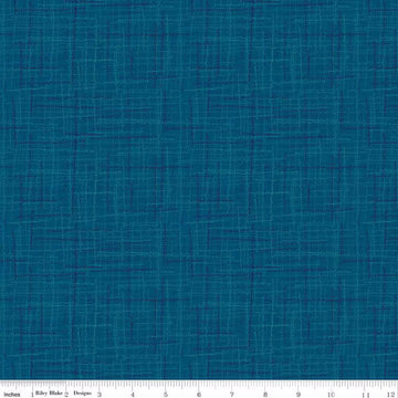 Grasscloth Denim Fabric Yardage