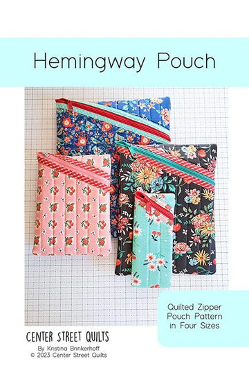 Hemingway Pouch Bag Pattern
