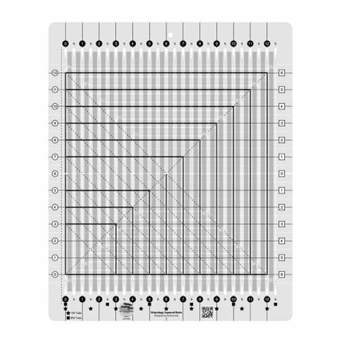 Creative Grids Stripology Squared Quilt Ruler 14-1/2" x 17-3/4"