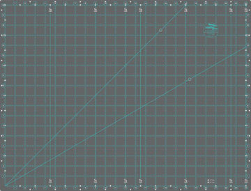 Creative Grids Self-Healing Double Sided Rotary Cutting Mat 18in x 24in - image 1 - quilting supply from Quilted Joy