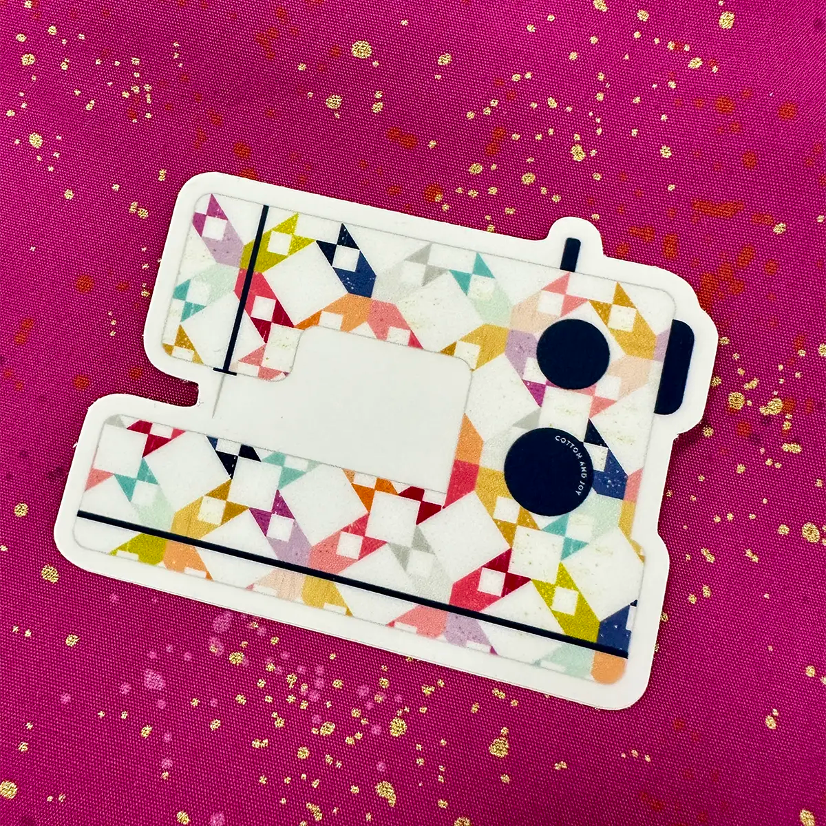Sewing Machine Sticker