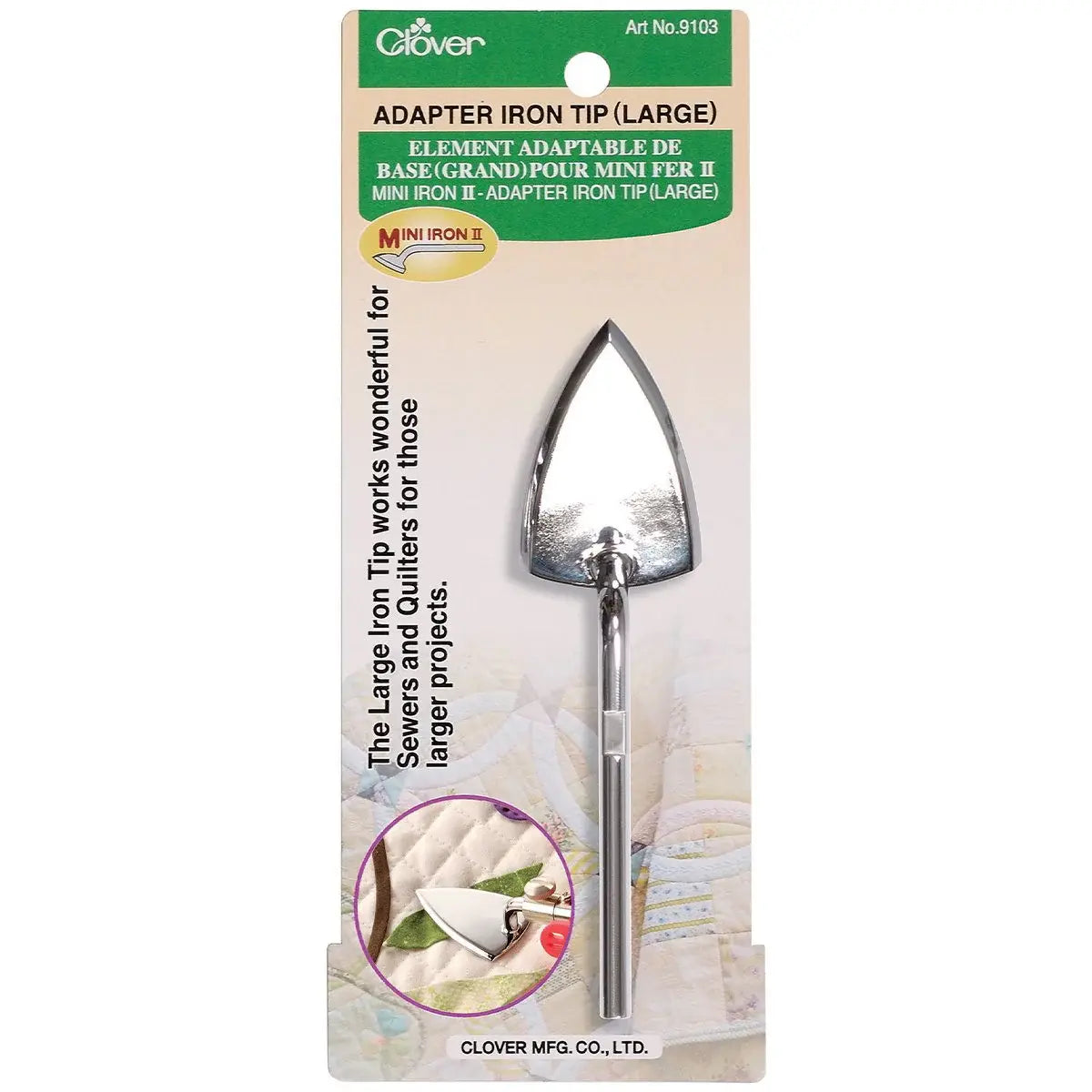 Clover Mini Iron Large Tip