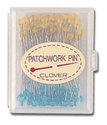 Clover Patchwork Pins Fine 100ct