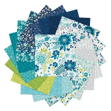 Among the Wildflowers II 5" Charm Pack