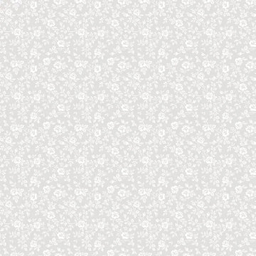 Elegant Essentials Small Floral White Pearl Fabric Yardage - quilt fabric for sewing and quilting projects
