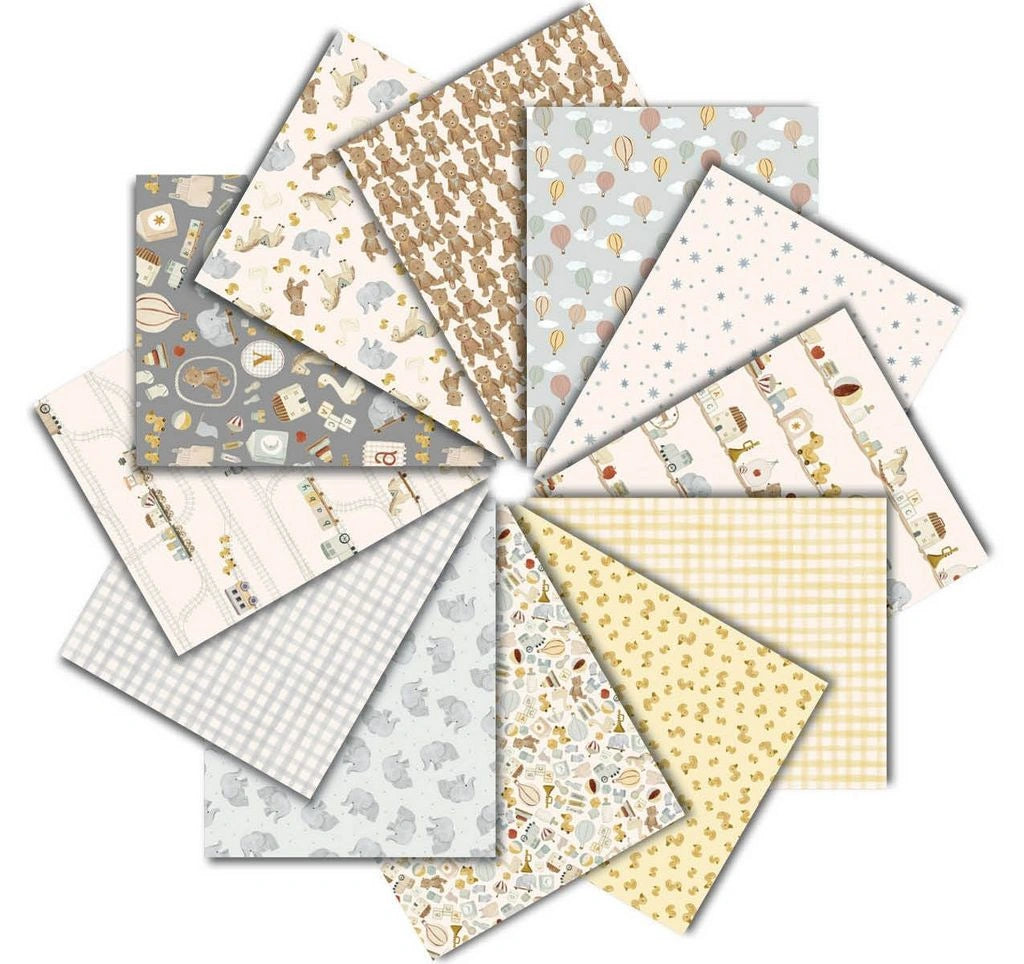Small Wonder fat quarter fabric bundle quilting cotton