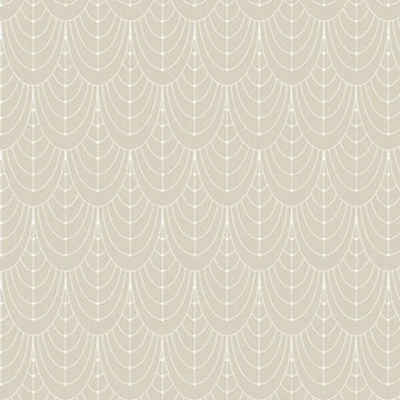 Century Prints - Deco Champagne Curtains Fabric Yardage