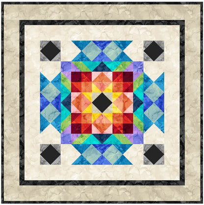 Chromatic Carpenter Quilt Pattern - image 2 - quilting pattern with step-by-step instructions