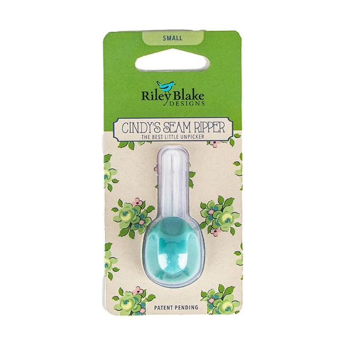 image of Cindy's Seam Ripper - Small - Aqua in packaging