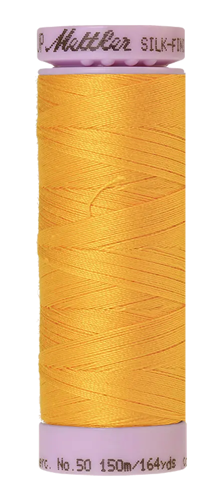 Mettler Cotton Silk Finish 50wt 150m Citrus