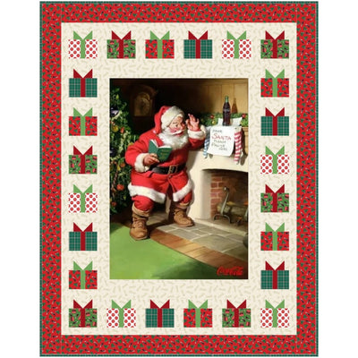 Coca-Cola Christmas Quilt Kit