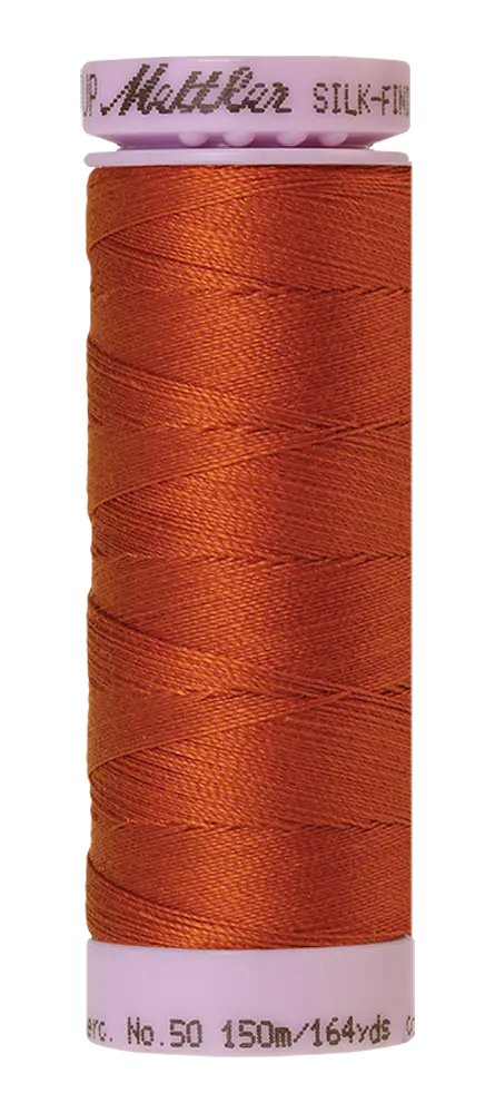 Mettler Cotton Silk Finish 50wt 150m Copper