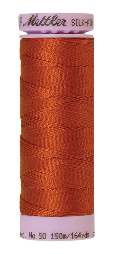 Mettler Cotton Silk Finish 50wt 150m Copper
