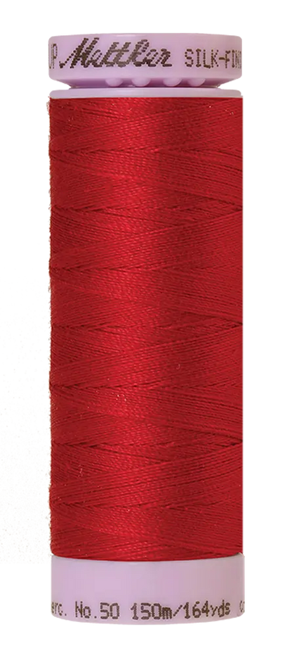 Mettler Cotton Silk Finish 50wt Country Red