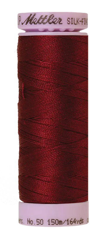 Mettler Cotton Silk Finish 50wt 150m Cranberry