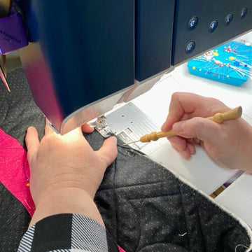Cross Grain Binding Class - professional-looking quilt binding workshop