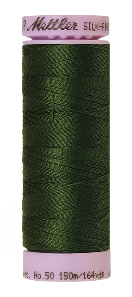 Mettler Cotton Silk Finish 50wt 150m Cypress