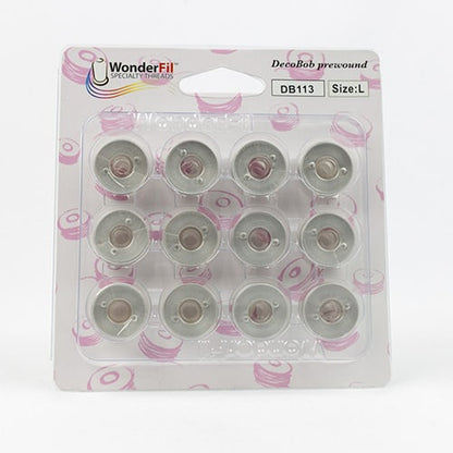 DecoBob Bobbins Prewound - 113 Dove Grey