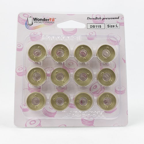 DecoBob Bobbins Prewound - 115 Taupe