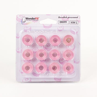 DecoBob Bobbins Prewound - 205 Soft Pink