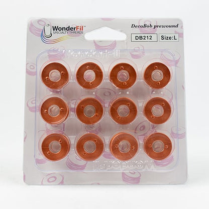 DecoBob Bobbins Prewound - 212 Terra Cotta