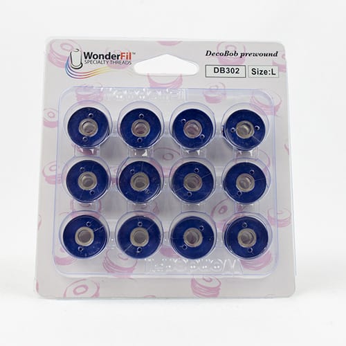 DecoBob Bobbins Prewound - 302 Royal Blue