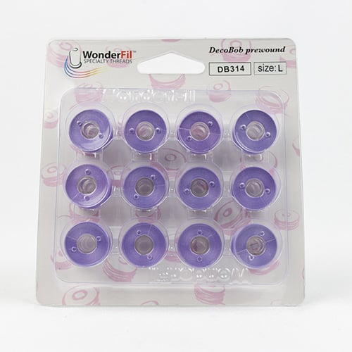 DecoBob Bobbins Prewound - 314 Lilac