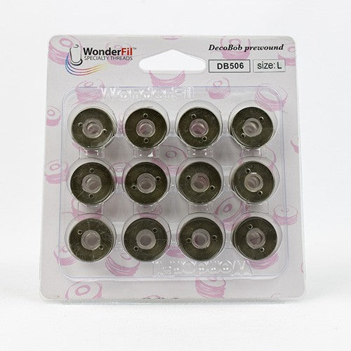 DecoBob Bobbins Prewound - 506 Moss Green